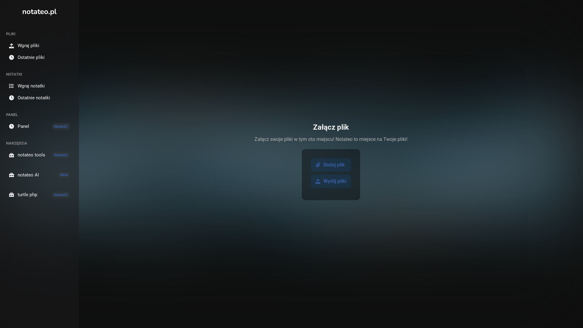 endern.pl strona hosting notatek (wersja 2024/25 v1)
